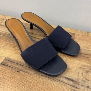 Donald Pliner Carice Kitten Heel Mule Open Toe Sandal